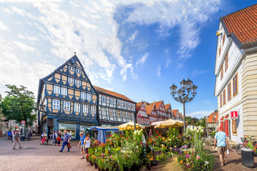 Celle, Innenstadt, Niedersachsen, Deutschland  © Sina Ettmer