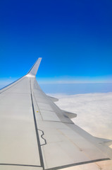 Fototapeta na wymiar view from the plane