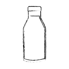 Milk icon. Healthy organic fresh and natural food theme. Isolated design. Vector illustration