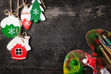 Handmade Christmas decorations