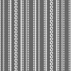 Geometric monochrome seamless pattern