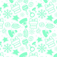 light pattern, winter cloth, a lot of details, wrapping paper