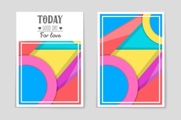 Abstract vector layout background for web and mobile app, art template design, list, page, mockup brochure theme style, banner, idea, cover, booklet, print, flyer, book, blank, card, ad, sign, sheet.