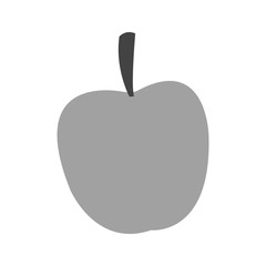 Apple icon. Healthy organic fresh and natural food theme. Isolated design. Vector illustration