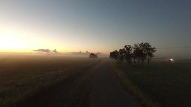 Early Morning FOG in Texas