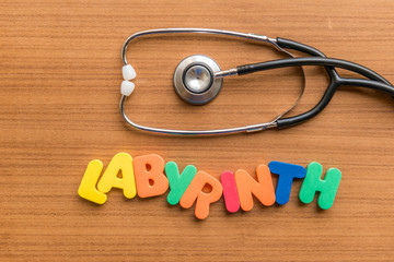 labyrinth colorful word