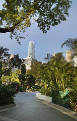 Obraz premium Hong Kong Park. China