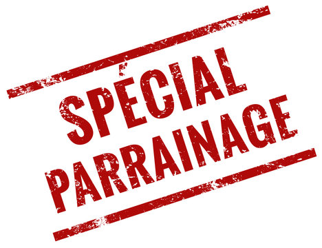 Sp&eacute;cial parrainage timbre rouge