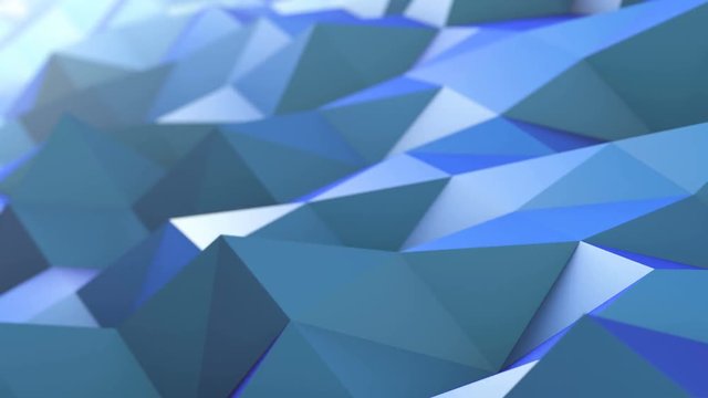 Abstract Polygons Waves Perfect Background