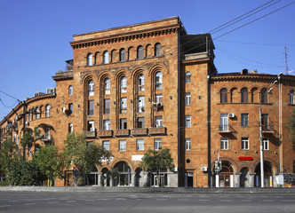 Obraz premium Street in Yerevan. Armenia