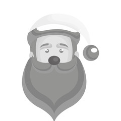 cute santa claus character vector illustration design