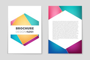 Fototapeta premium Abstract vector layout background for web and mobile app, art template design, list, page, mockup brochure theme style, banner, idea, cover, booklet, print, flyer, book, blank, card, ad, sign, sheet.