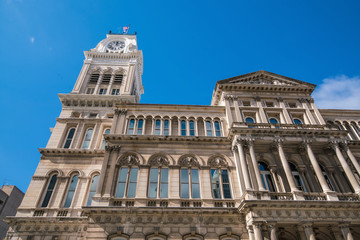 Fototapeta premium The old City Hall in downtown Louisville