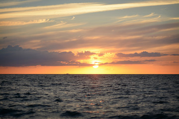Fototapeta premium Sonnenuntergang