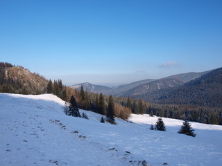 Zima w górach, Winter in the mountains