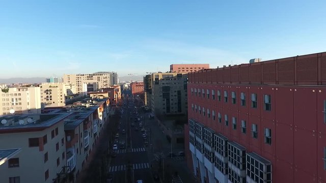Milan Aerial view