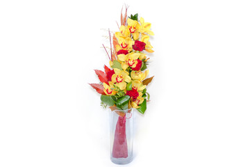 Bouquet of flowers in vase