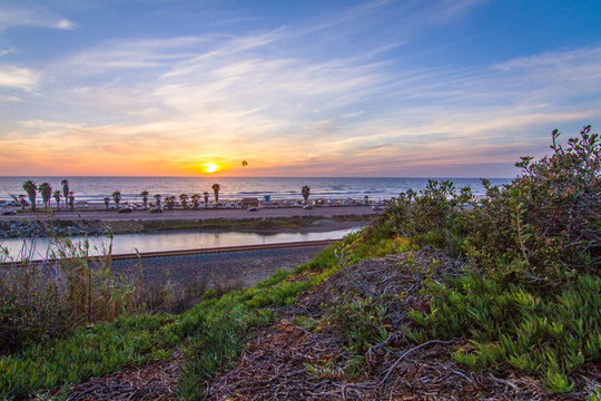 Cardiff By The Sea Sunset  North County San Diego