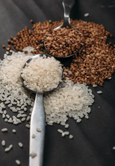 buckwheat and rice 