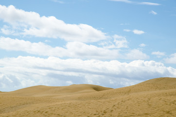 Fototapeta na wymiar Dunes skyline