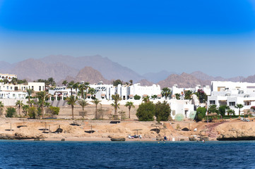 Fototapeta premium SHARM EL SHEIKH, EGYPT - SEPTEMBER 27, 2015, Egypt. Sharm el Sheikh has become a major sea destination for europeans.