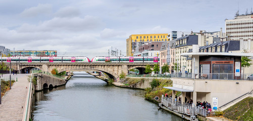Canal de la Villette à Paris