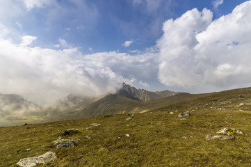 Dramatic Clouds Over Bucegi Mountains