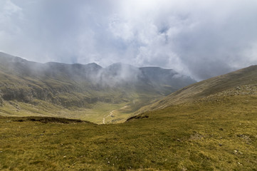 Dramatic Clouds Over Bucegi Mountains