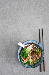 Fototapeta premium Niu rou mian- Chinese beef noodle soup 