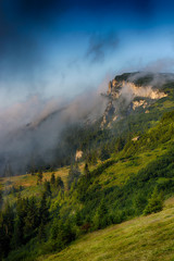 Ceahlau massif, Eastern Carpathians, Moldova, Romania