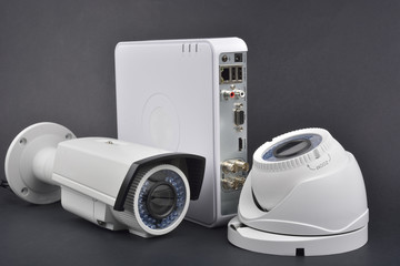 Digital Video Recorder and video surveillance camera © Constantin