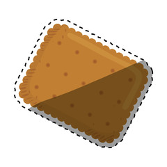 delicious cookie Cartoon icon vector illustration graphic design