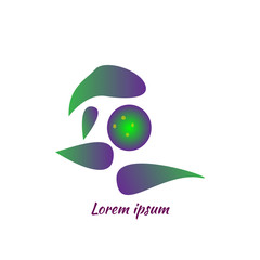 Obraz premium Company logo. A template for your company. Vector illustration.