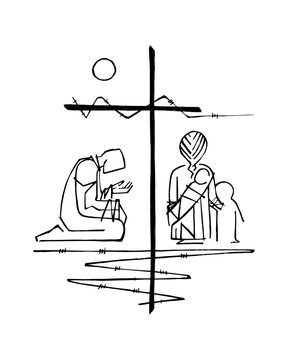 Religious Cross and other symbols