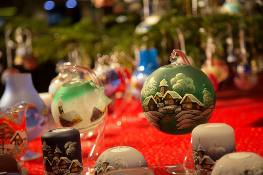 Candele e decorazioni di Natale