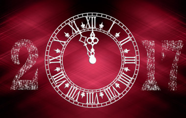 2017 hora del año nuevo