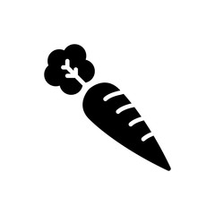 Carrot Icon Flat