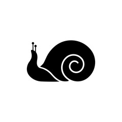Snail Icon Flat