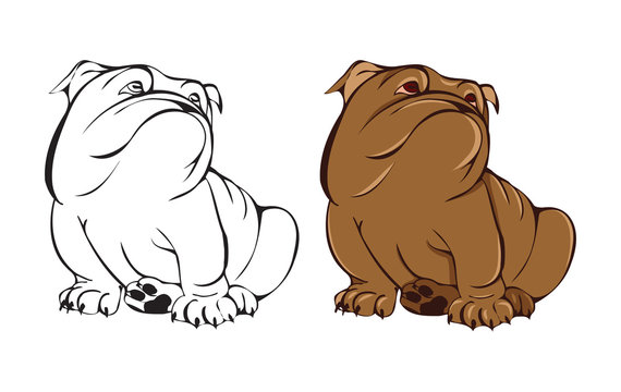 English Bulldog Cartoon Images – Browse 5,625 Stock Photos, Vectors, and  Video | Adobe Stock