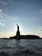 Statue of Liberty Silhouette  © josh