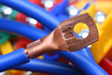 Electrical Cable with Copper Lug