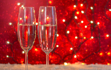 Background new Year, Champagner, 