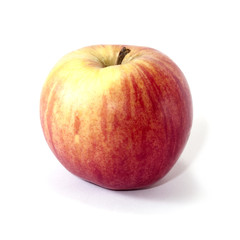 Apple on a white background