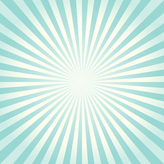 Abstract background. Light Green Blue rays background. Vector 