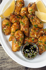 Fried chicken wings