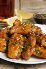 Fried chicken wings