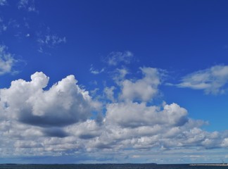 Fototapeta premium Himme. mit Wolken