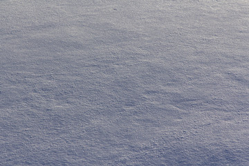 Surface of snow with texture for use as background