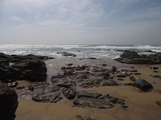 Rocks and the ocean