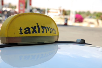 Taxi in Jerusalem